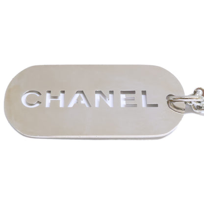 CHANEL シャネル 【美品】04V ロゴプレート キーホルダー