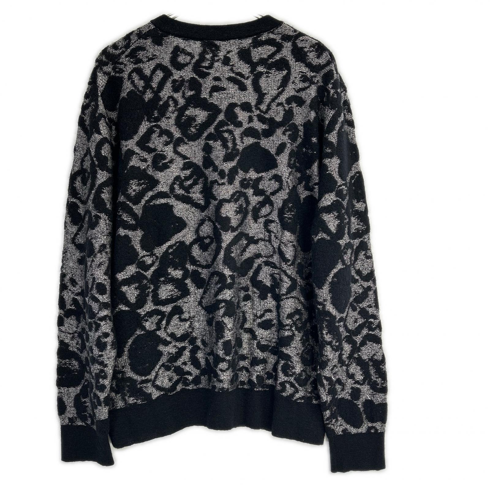 DIOR ディオール 933M644AT974 ブラック ジャガードロゴ オーバーサイズニット トップス