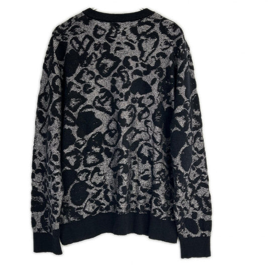 DIOR ディオール 933M644AT974 ブラック ジャガードロゴ オーバーサイズニット トップス