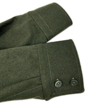 Maison margiela メゾンマルジェラ 22年製 S30DL0495 カーキ ウール オーバーシャツ トップス