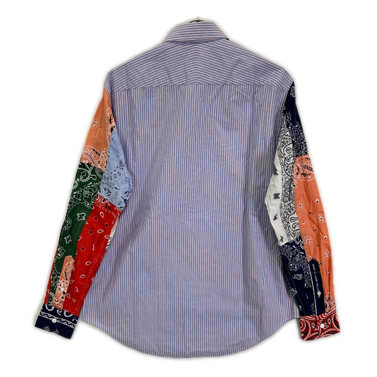LOEWE ロエベ 19年製 Multicolor Bandana-Sleeve Striped Shirt Tops