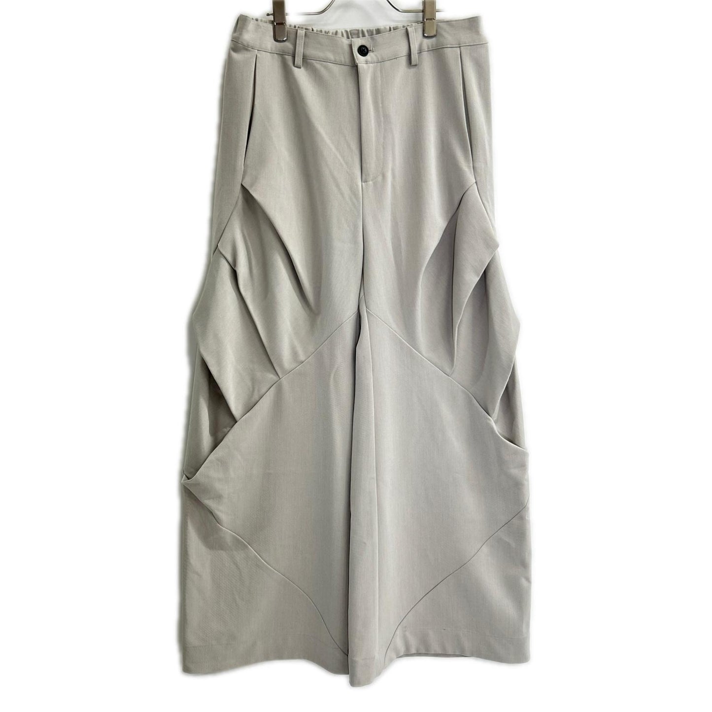 CLEL クレイル ライトグレー Prime TR 3D Tuck Pants ボトムス
