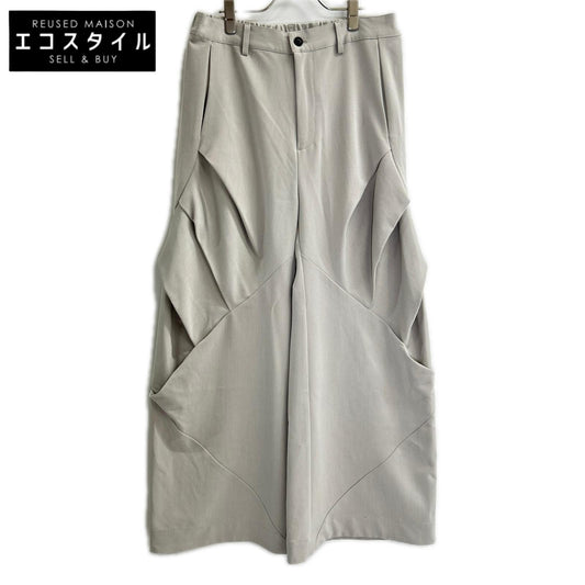 CLEL クレイル ライトグレー Prime TR 3D Tuck Pants ボトムス
