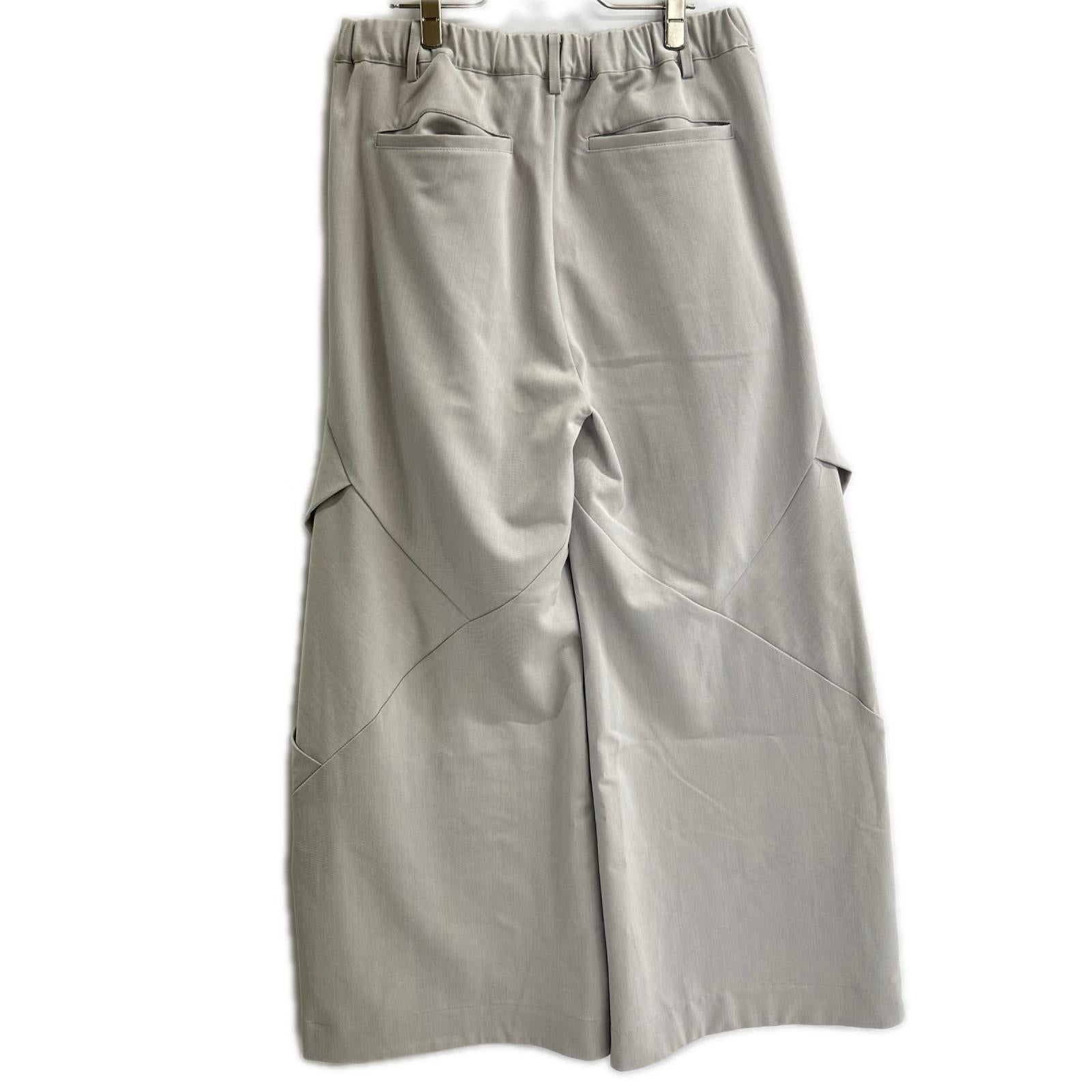 CLEL クレイル ライトグレー Prime TR 3D Tuck Pants ボトムス