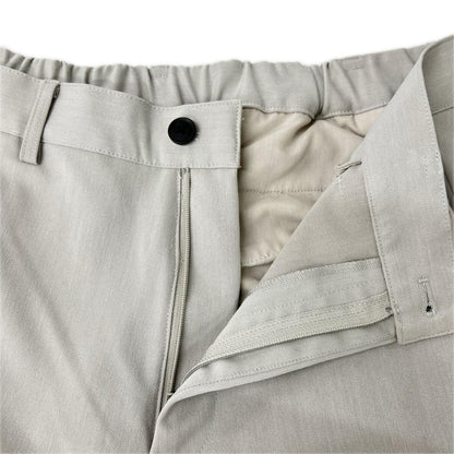 CLEL クレイル ライトグレー Prime TR 3D Tuck Pants ボトムス
