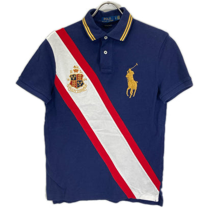 POLObyRalphLauren ポロラルフローレン ネイビー ビックポニー エンブレム ポロシャツ トップス