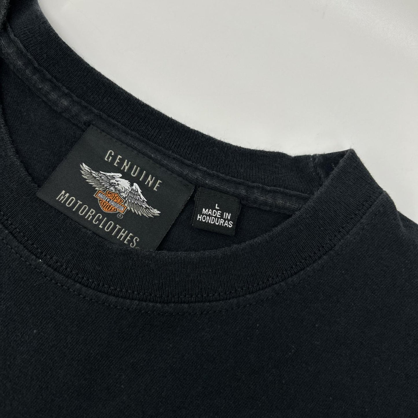HARLEY DAVIDSON ハーレーダビッドソン ブラック ロゴ 半袖Tシャツ トップス