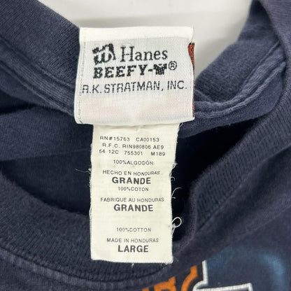 HARLEY DAVIDSON ハーレーダビッドソン ×Haens BEEFY ネイビー 長袖 ジョーカーTシャツ トップス