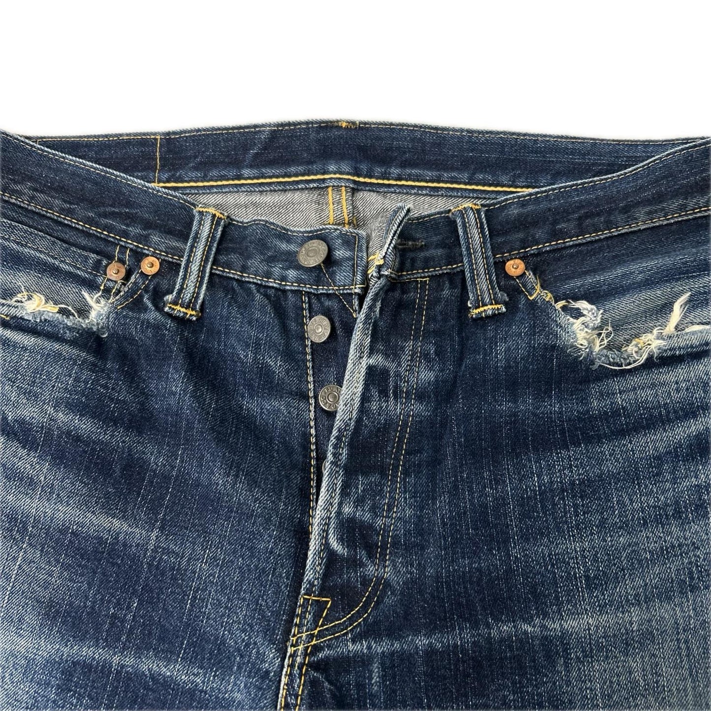 THE FLAT HEAD ザ フラットヘッド 3005 インディゴ デニムパンツ ボトムス
