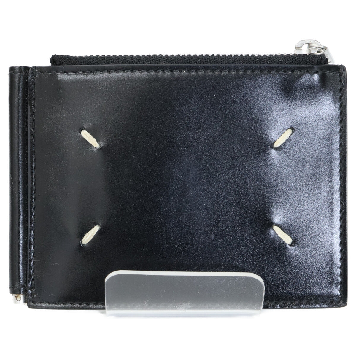 Maison margiela メゾンマルジェラ 11 S35UI0447 P2714 T8013 マネークリップ付 二つ折り財布 二つ折り財布（小銭入れあり）