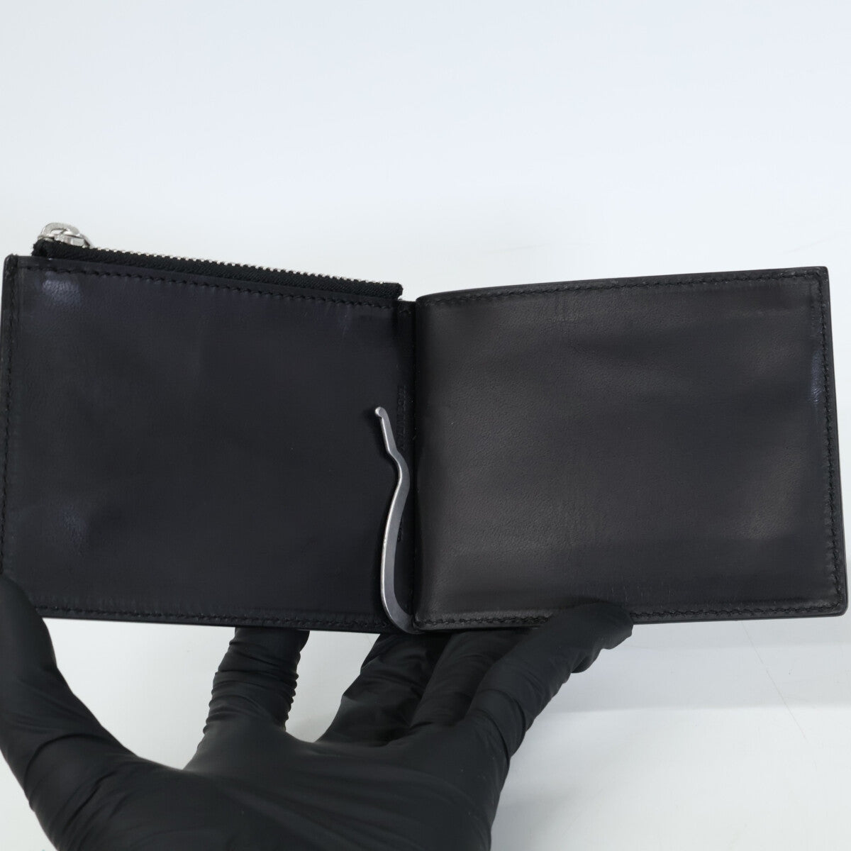 Maison margiela メゾンマルジェラ 11 S35UI0447 P2714 T8013 マネークリップ付 二つ折り財布 二つ折り財布（小銭入れあり）
