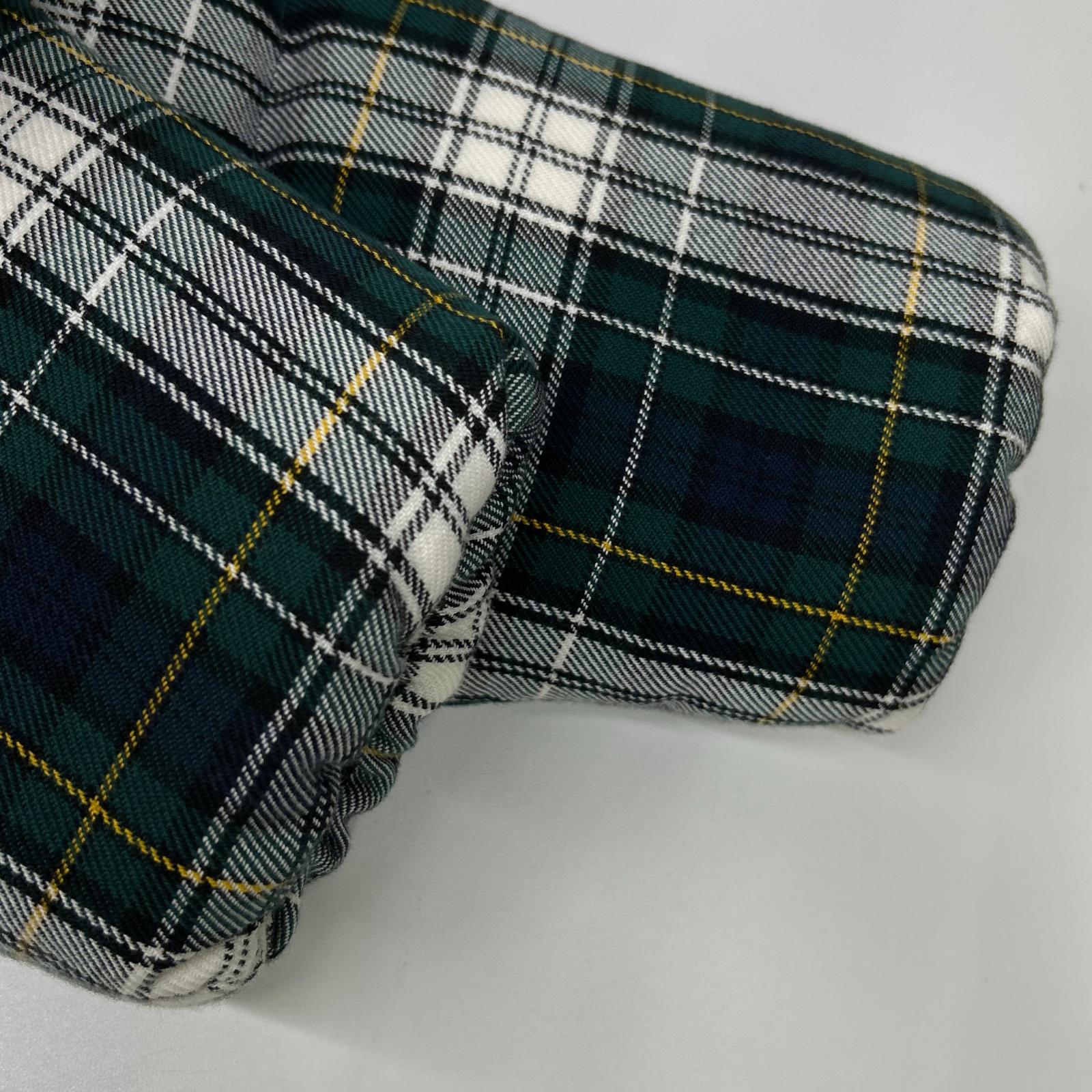 POLObyRalphLauren ポロラルフローレン グリーン チェック柄 フード付き キルテッド ダウンジャケット ジャケット