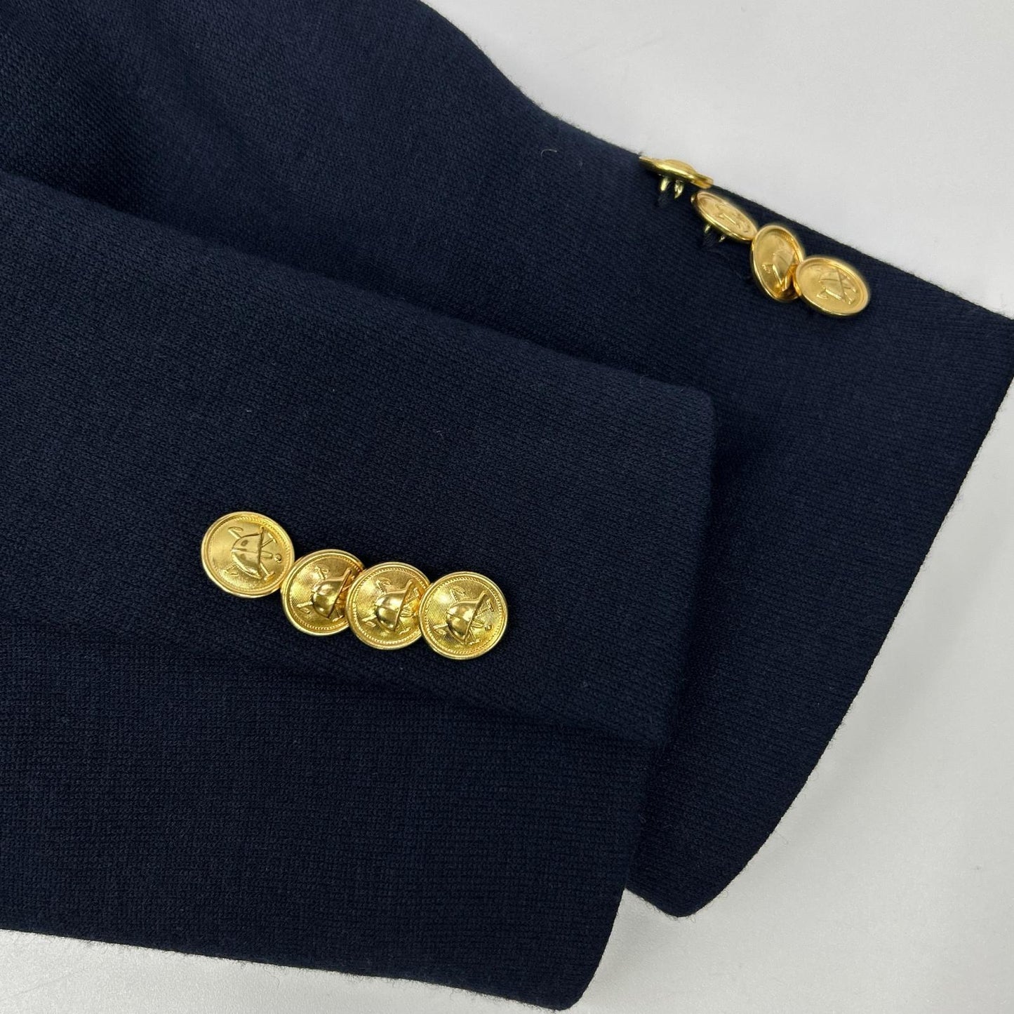 POLObyRalphLauren ポロラルフローレン ネイビー ロゴクレスト ニットブレザー ジャケット ジャケット