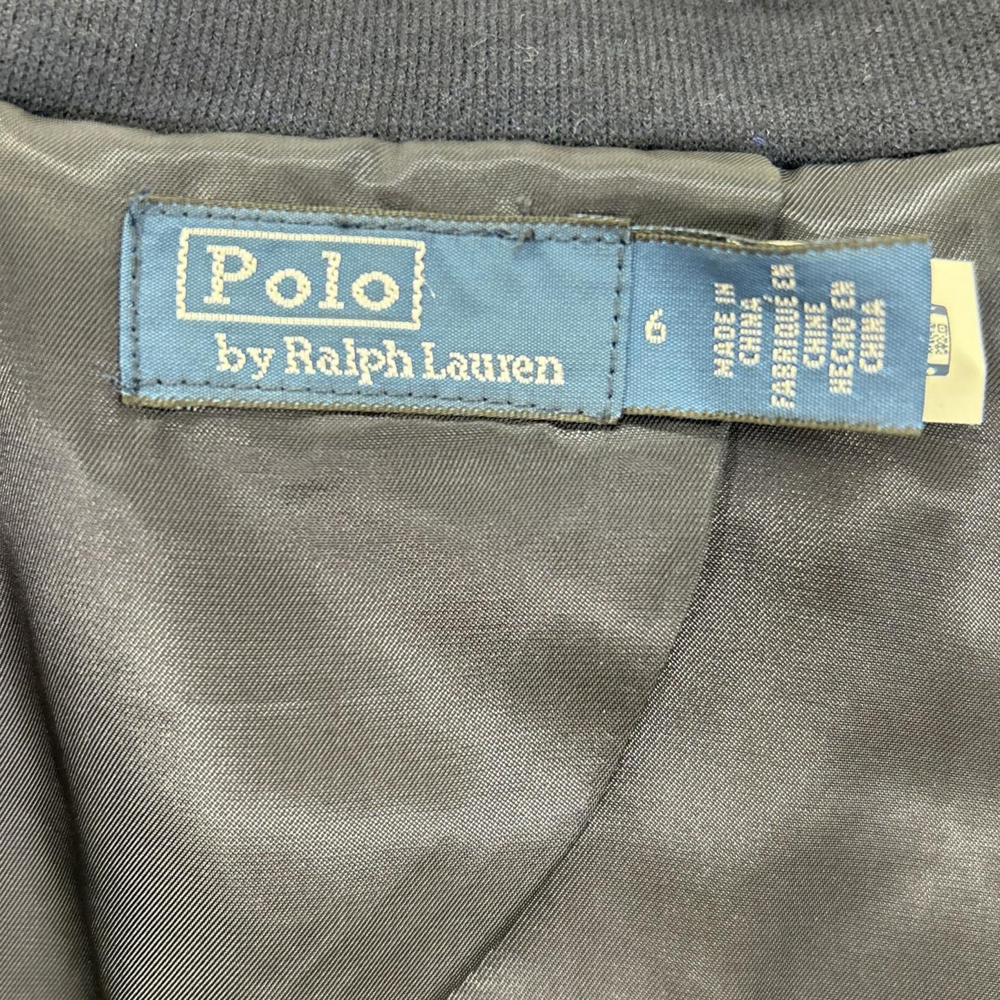 POLObyRalphLauren ポロラルフローレン ネイビー ロゴクレスト ニットブレザー ジャケット ジャケット