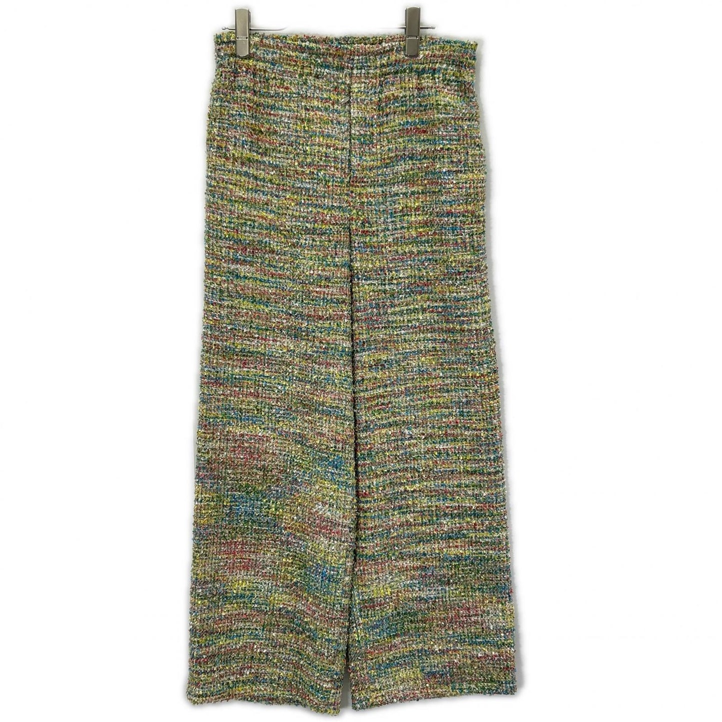 MASU エム エー エス ユー MASS-PT0524 24SS マルチカラー CANDY TWEED WIDE PANTS ボトムス
