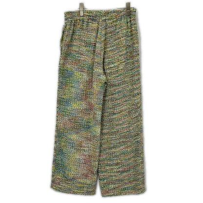 MASU エム エー エス ユー MASS-PT0524 24SS マルチカラー CANDY TWEED WIDE PANTS ボトムス