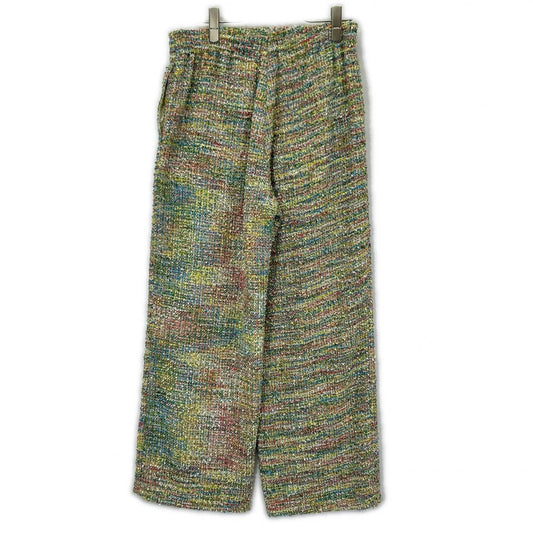 MASU エム エー エス ユー MASS-PT0524 24SS マルチカラー CANDY TWEED WIDE PANTS ボトムス