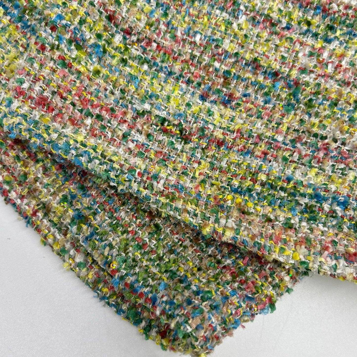MASU エム エー エス ユー MASS-PT0524 24SS マルチカラー CANDY TWEED WIDE PANTS ボトムス