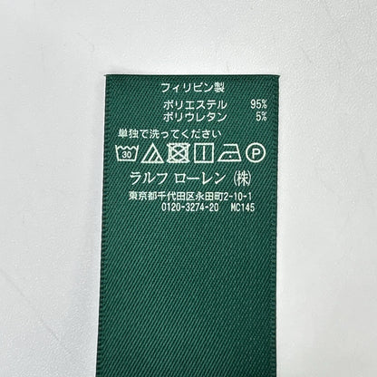 LAUREN RALPH LAUREN ローレン ラルフローレン ブラック×ホワイト 総柄 ロングカーディガン トップス