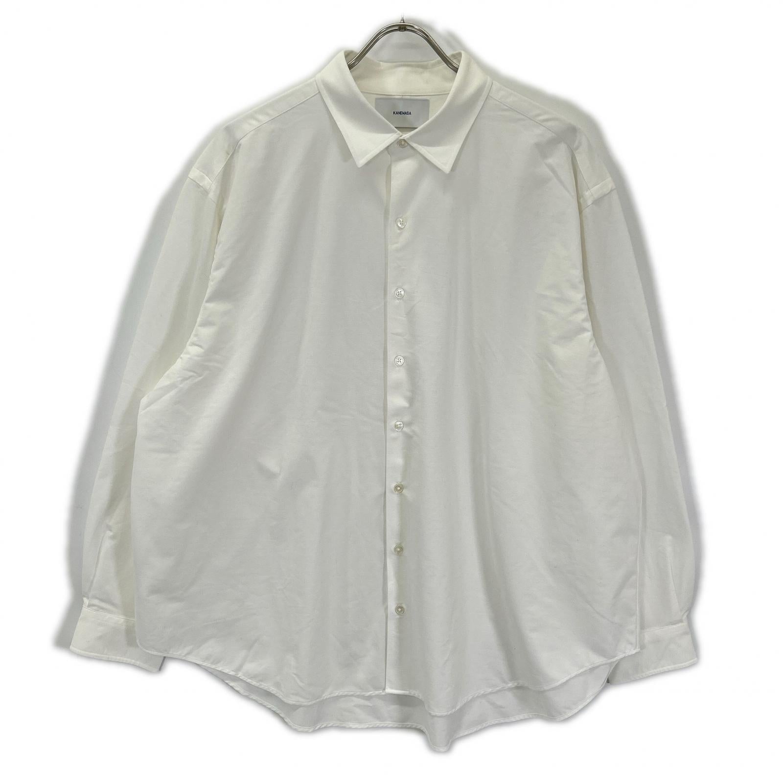 KANEMASA カネマサ KM23S-008 ホワイト ROYAL OX DRESS JERSEY SHIRT トップス