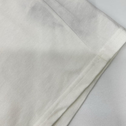 JIL SANDER+ ジルサンダープラス J47GC0153 ホワイト レザーパッチ ロゴTシャツ トップス
