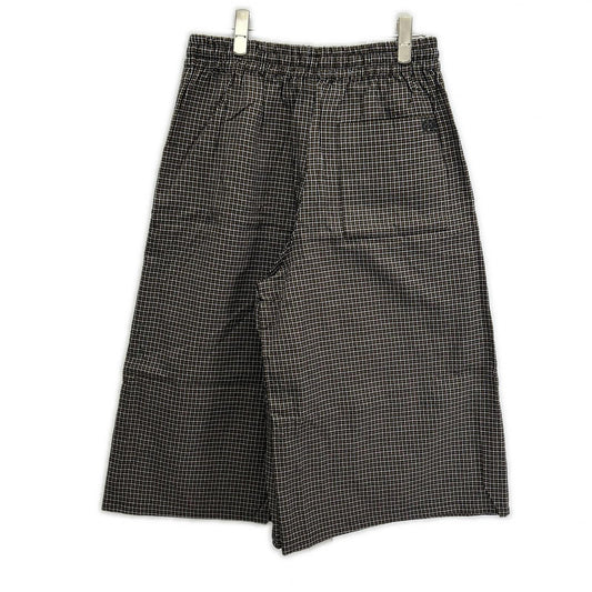 LOEWE ロエベ ブラック×イエロー パウラズ・イビザ マイクロチェック ショーツ ボトムス