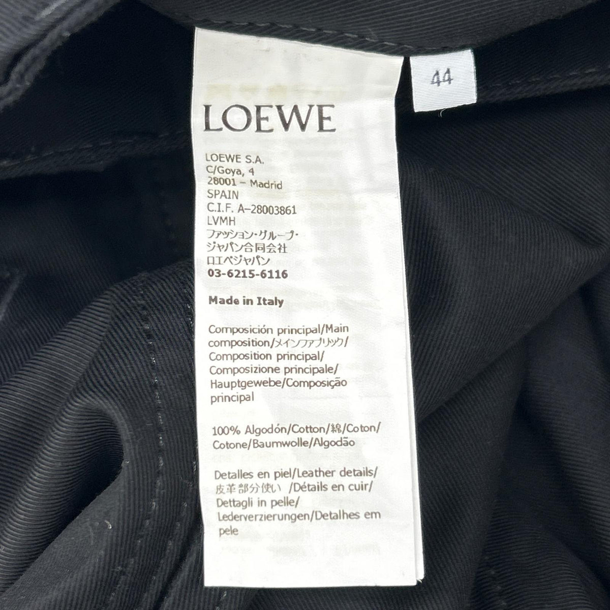 LOEWE ロエベ H616Y04X91 ブラック パウラズ・イビザ プリーツショーツ パンツ ボトムス