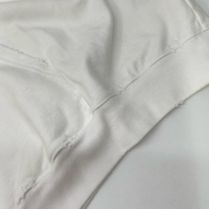 BALENCIAGA バレンシアガ ホワイト×ブラック BB ICON フーディー トップス