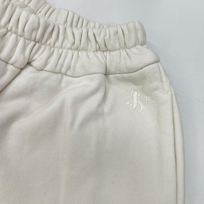 JIL SANDER+ ジルサンダープラス ホワイト スウェットハーフパンツ・フーディ トップス