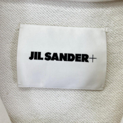 JIL SANDER+ ジルサンダープラス ホワイト スウェットハーフパンツ・フーディ トップス