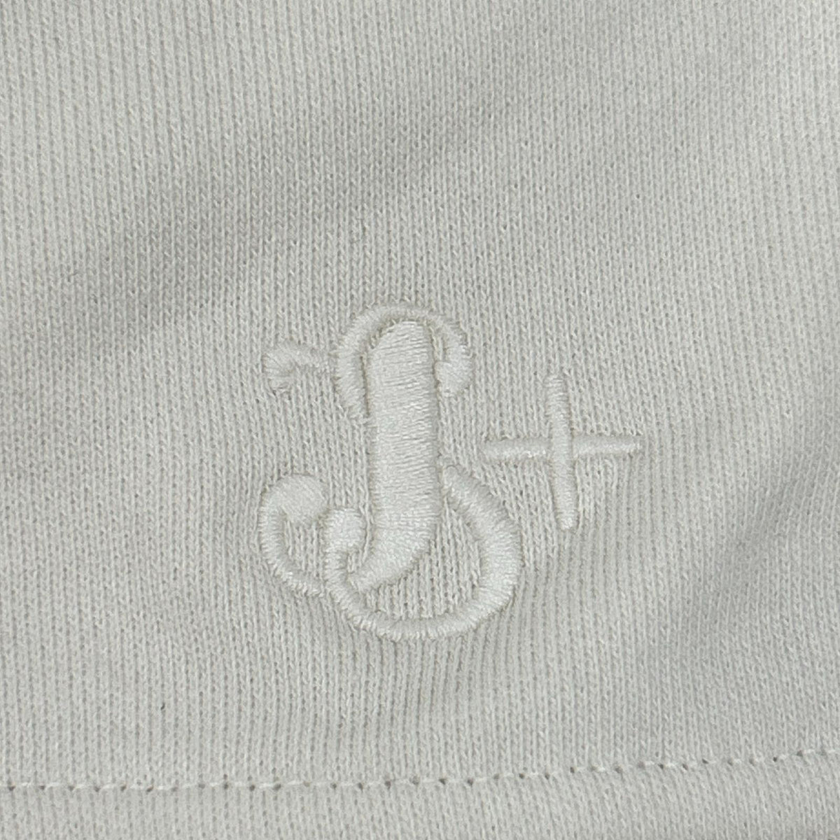 JIL SANDER+ White Sweatshirt Half Pants and Hoodie Tops