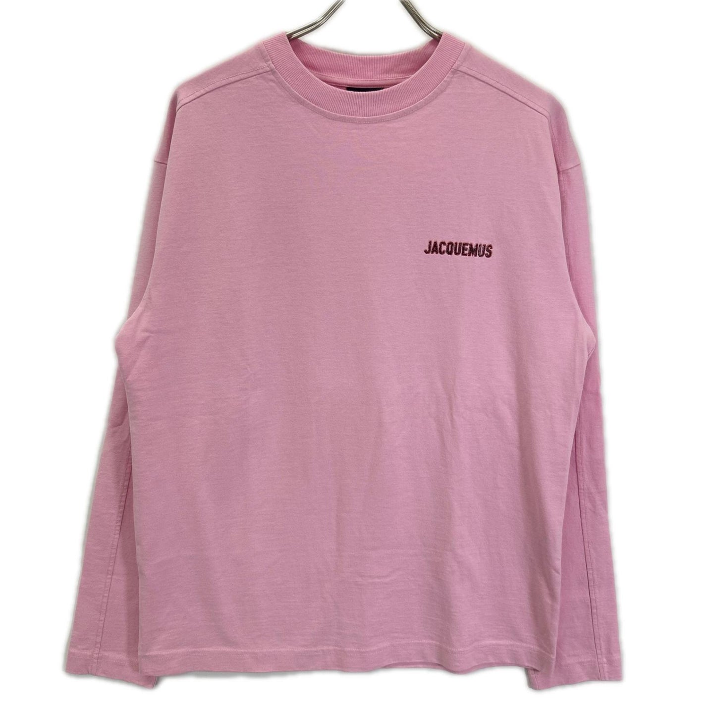 JACQUEMEUS ジャックムス 2680006246510 ピンク ロゴ ロングスリーブTシャツ トップス