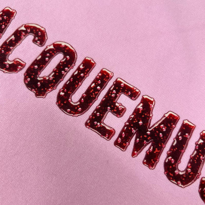 JACQUEMEUS ジャックムス 2680006246510 ピンク ロゴ ロングスリーブTシャツ トップス