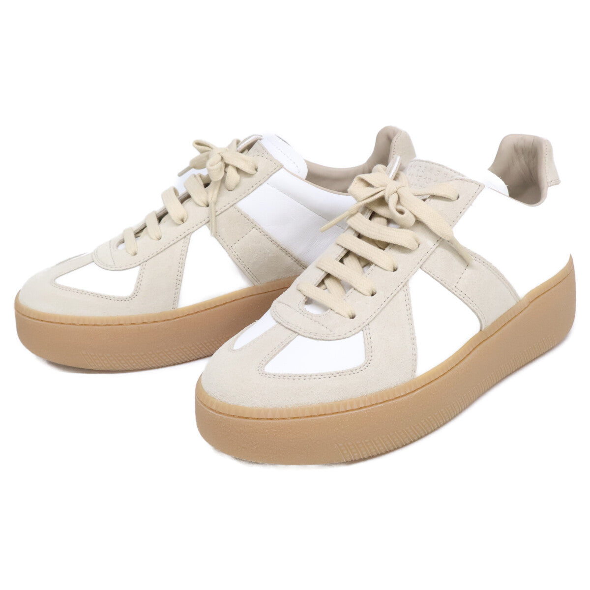 Maison margiela メゾンマルジェラ 【新品同様】22 26SS S58WS0282 P1895 H7938 レプリカ ウェッジ レザー/スエード スニーカー シューズ