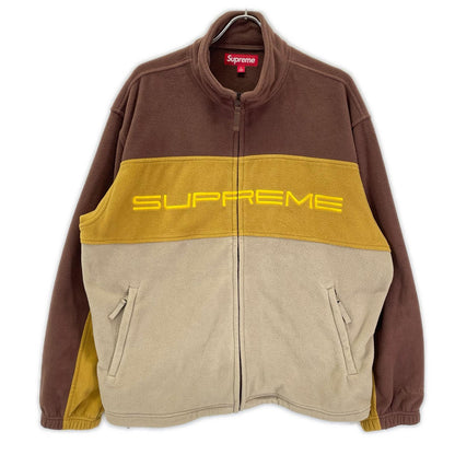 Supreme シュプリーム 23FW ブラウン系 POLARTEC ZIP フリースジャケット ジャケット