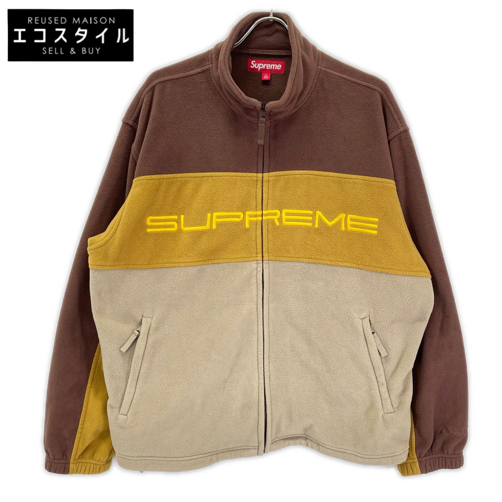 Supreme シュプリーム 23FW ブラウン系 POLARTEC ZIP フリースジャケット ジャケット