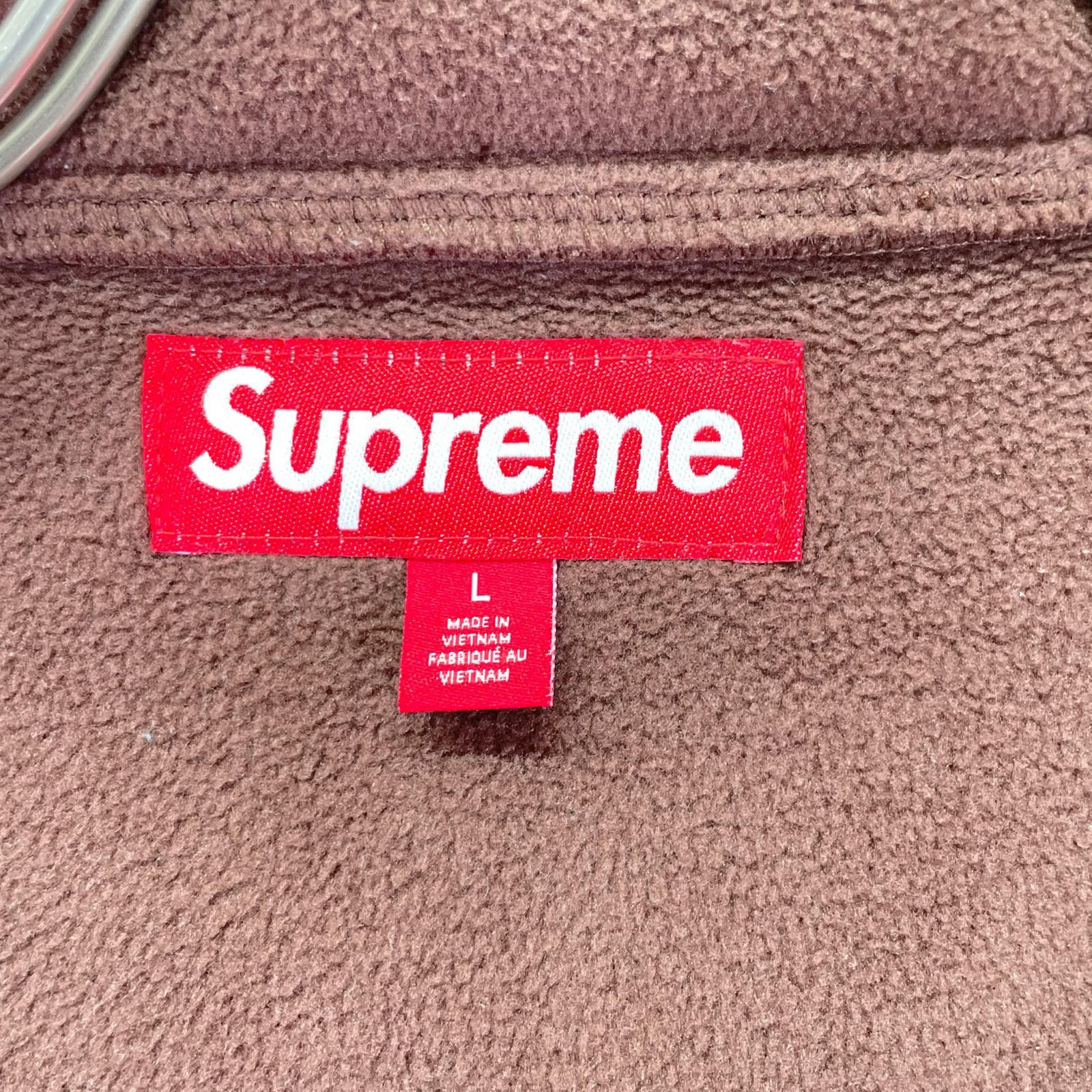 Supreme シュプリーム 23FW ブラウン系 POLARTEC ZIP フリースジャケット ジャケット