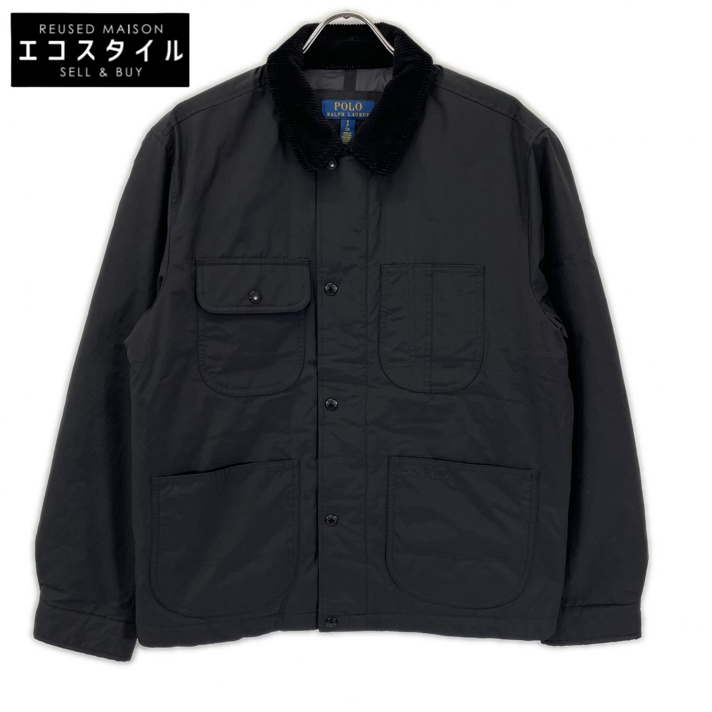 POLObyRalphLauren ポロラルフローレン ブラック Elsdon ダウン ユーティリティ ジャケット ジャケット