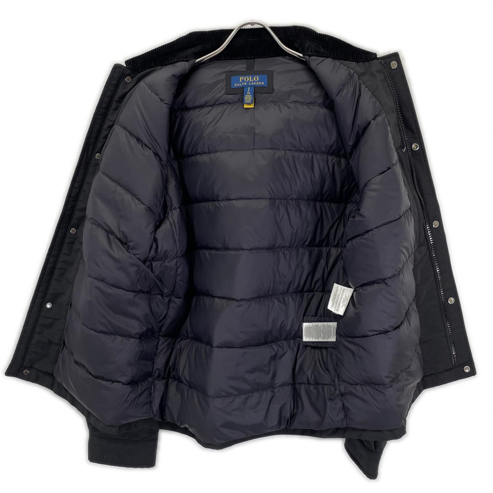 POLObyRalphLauren ポロラルフローレン ブラック Elsdon ダウン ユーティリティ ジャケット ジャケット