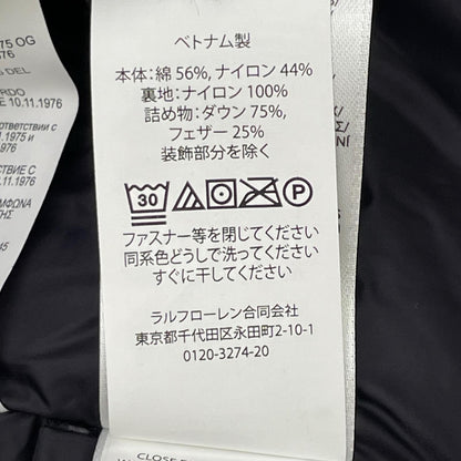 POLObyRalphLauren ポロラルフローレン ブラック Elsdon ダウン ユーティリティ ジャケット ジャケット