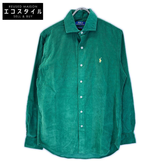 POLObyRalphLauren ポロラルフローレン グリーン コーデュロイ クラシックフィット 長袖シャツ トップス