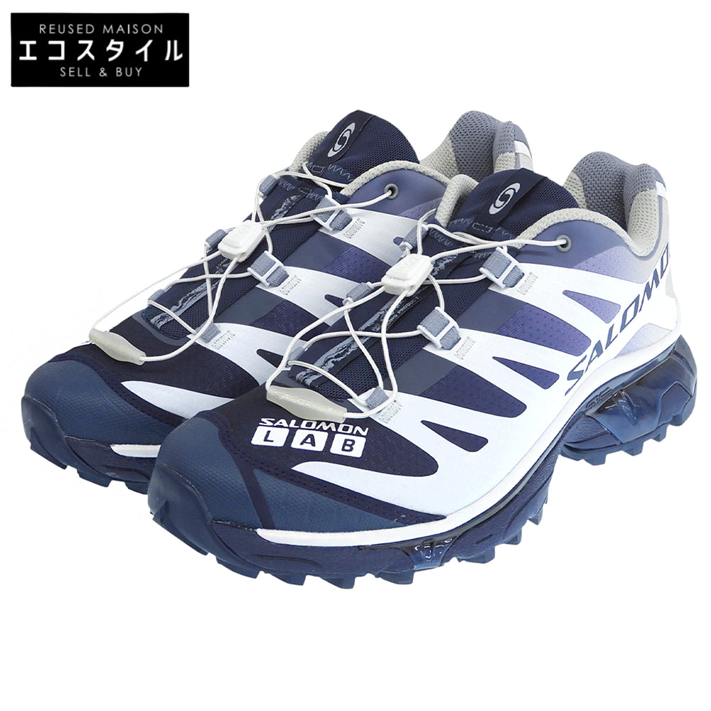 SALOMON サロモン 美品 XT-4 OG NAMI PACK ローカットスニーカー シューズ メンズ ネイビー ホワイト 26.5cm 246155 シューズ