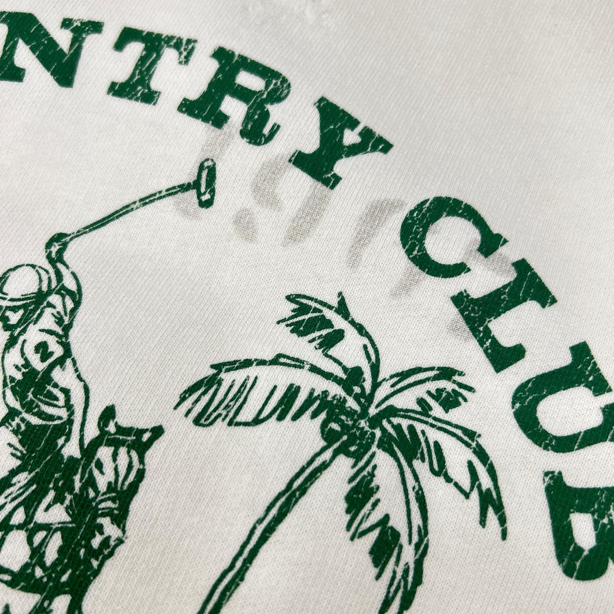 POLObyRalphLauren ポロラルフローレン ホワイト ヴィンテージフィット グラフィック スウェットシャツ トップス