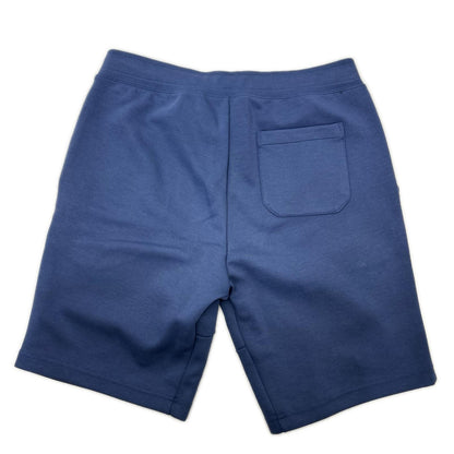 POLObyRalphLauren ポロラルフローレン ブルー ロゴエンボス ダブルニット ハーフパンツ ボトムス