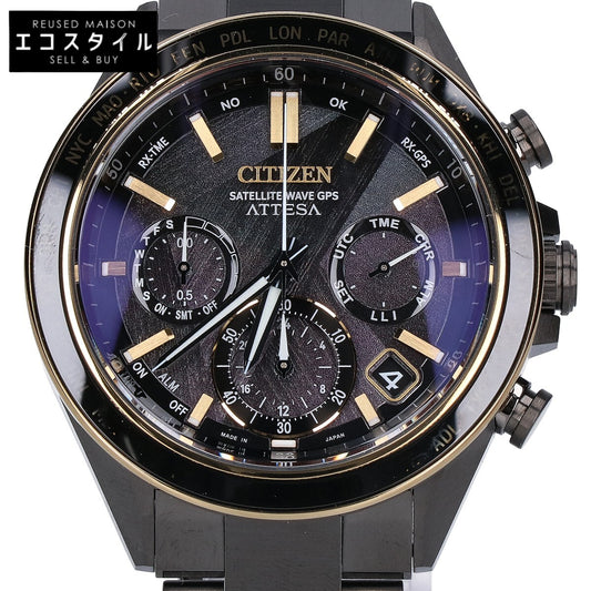 CITIZEN シチズン CC4078-51E ブラック アテッサ ACT line ブラックチタン エコドライブ 腕時計 腕時計