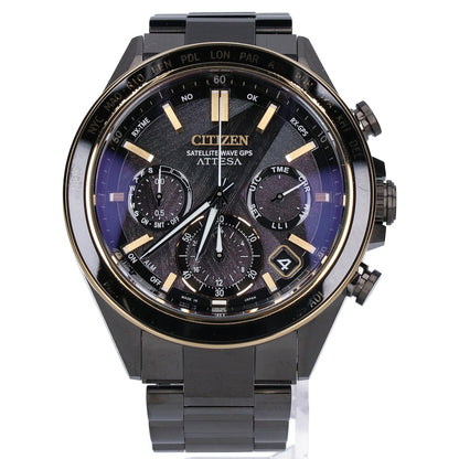 CITIZEN シチズン CC4078-51E ブラック アテッサ ACT line ブラックチタン エコドライブ 腕時計 腕時計