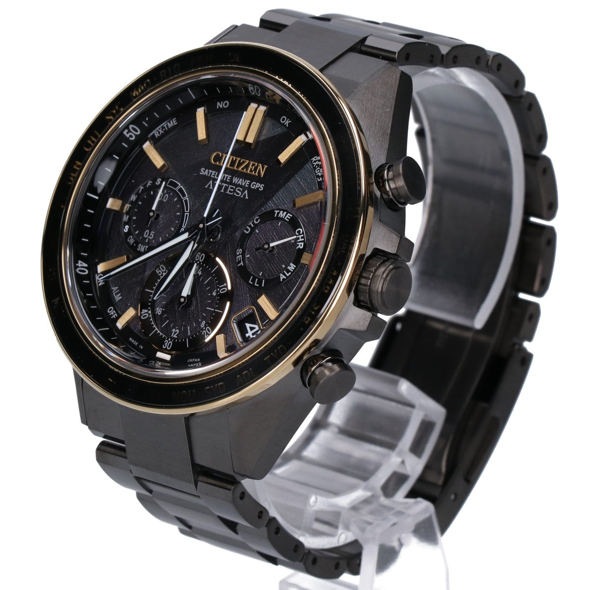 CITIZEN シチズン CC4078-51E ブラック アテッサ ACT line ブラックチタン エコドライブ 腕時計 腕時計