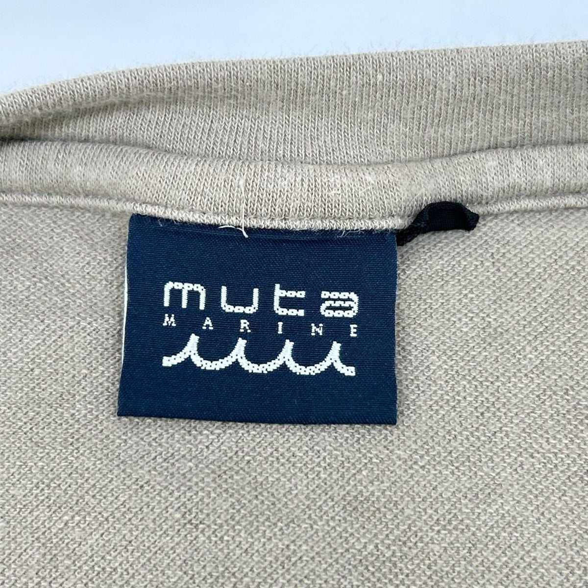 MUTA MARINE ムータマリーン ベージュ ペイントフレンチ ワンピース ワンピース