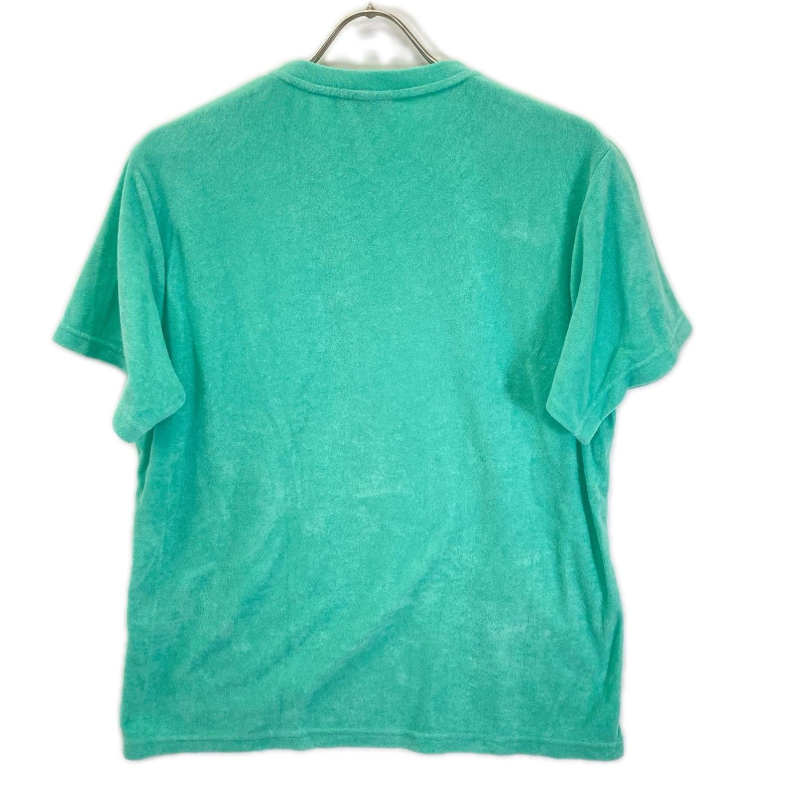 MUTA MARINE ムータマリーン グリーン ポケット付き パイルTシャツ トップス