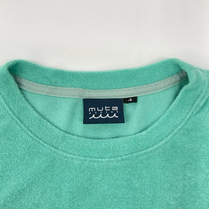 MUTA MARINE ムータマリーン グリーン ポケット付き パイルTシャツ トップス
